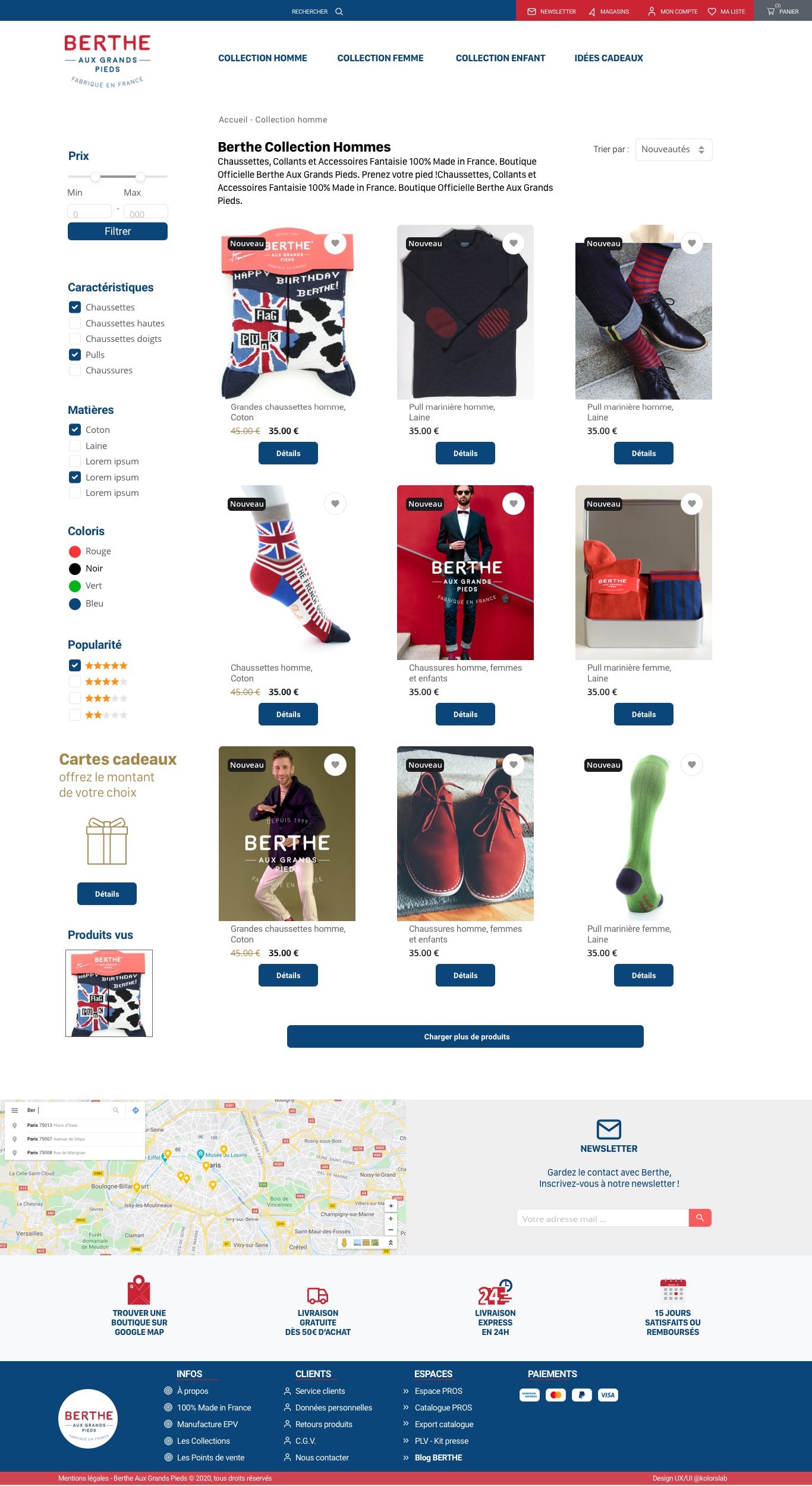 UX - UI Design pour le Groupe BERTHE