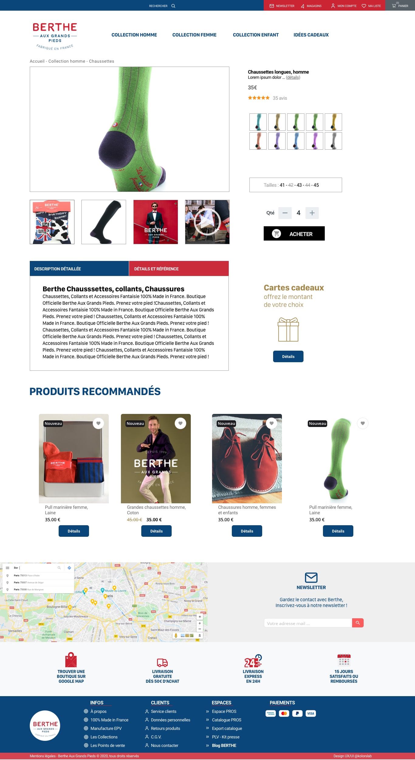 UX - UI Design pour le Groupe BERTHE