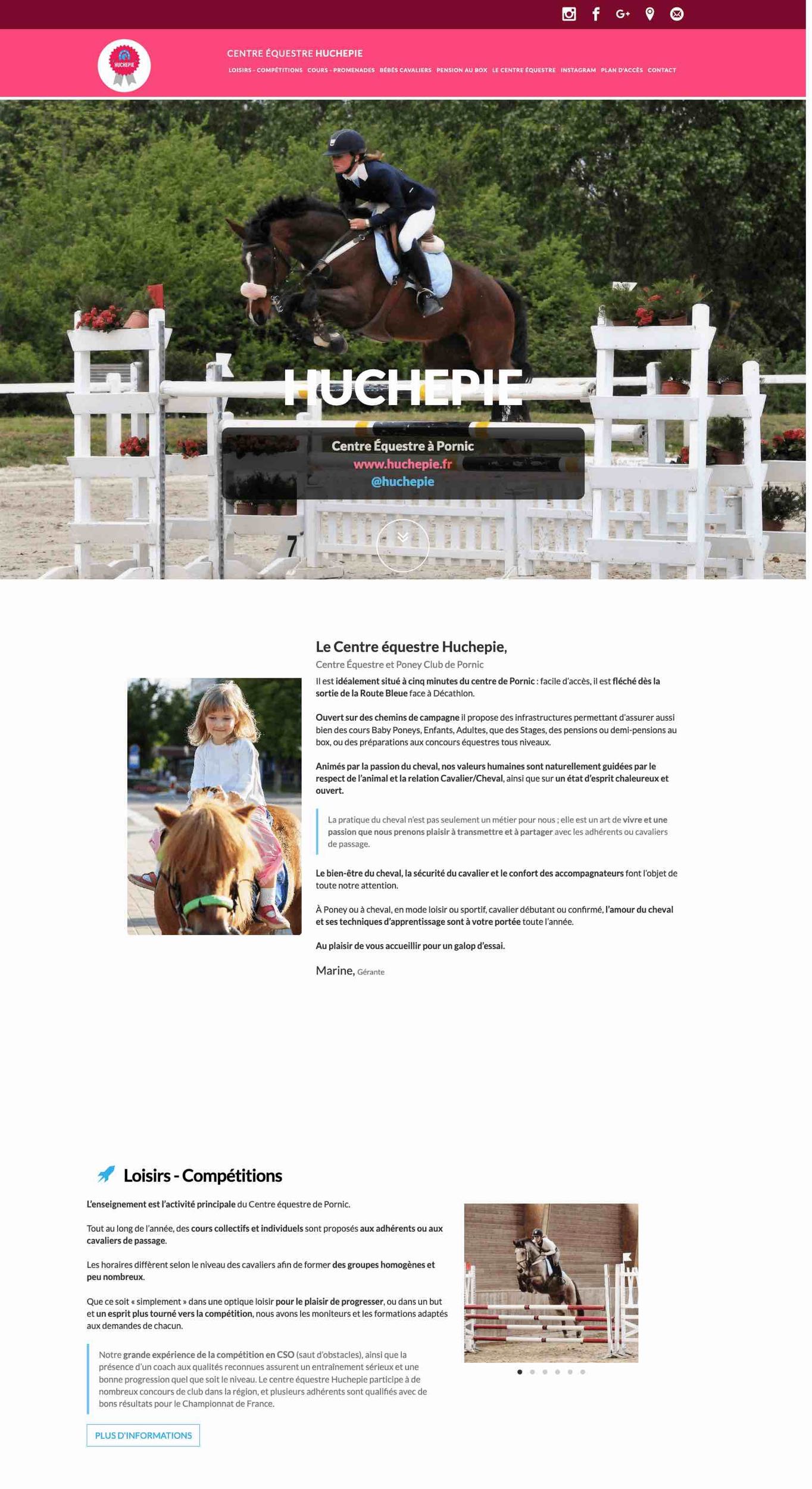 Centre Équestre Huchepie